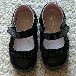 Black Mary Jane dress shoes